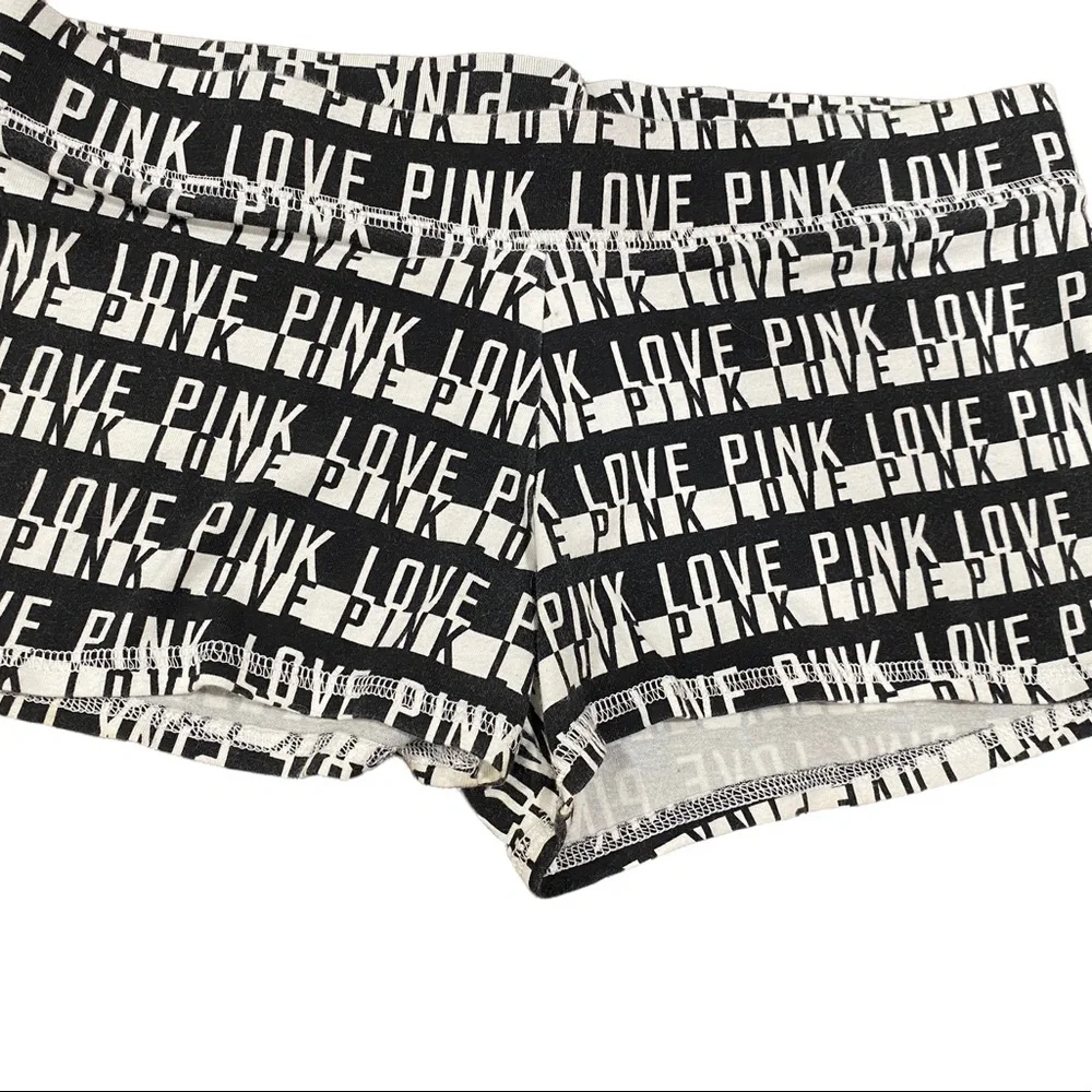 VS Pink Pajama Sleep Shorts Size XS EUC! - Picture 3 of 4
